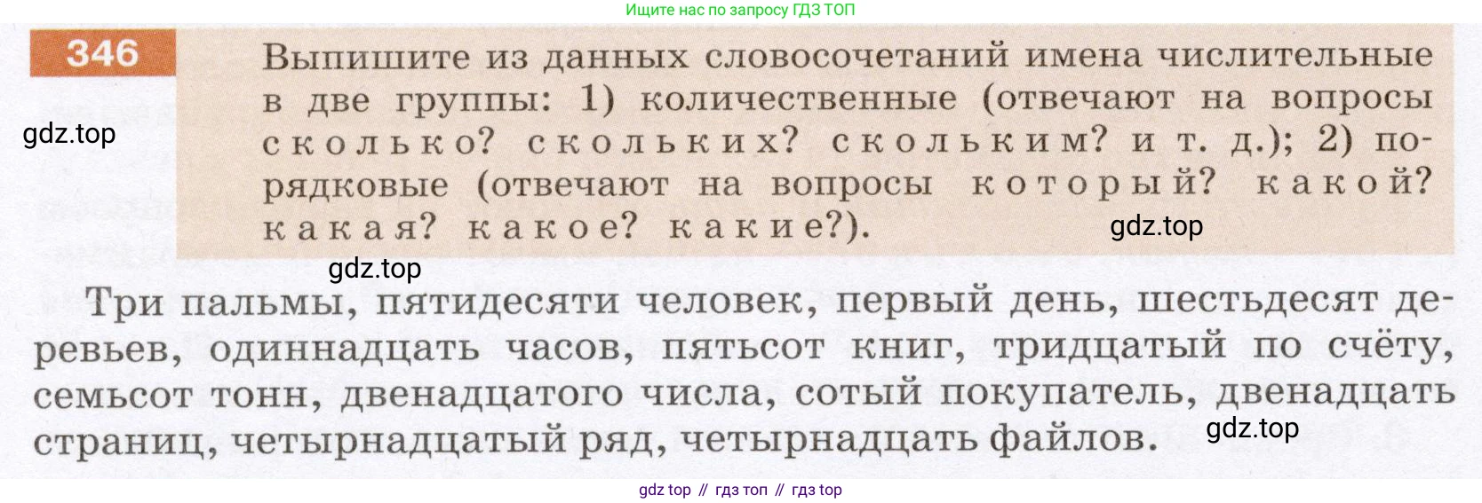 Русский язык, 6 класс Учебник, авторы: Разумовская Маргарита Михайловна, Львова Светлана Ивановна, Капинос Валентина Ивановна, Львов Валентин Витальевич, Соловейчик Марина Сергеевна, Сергеева Наталья Николаевна, Тронина Татьяна Сергеевна, издательство Просвещение, Москва, 2023, белого цвета, Часть 1, страница 129, номер 346, Условие (2022)