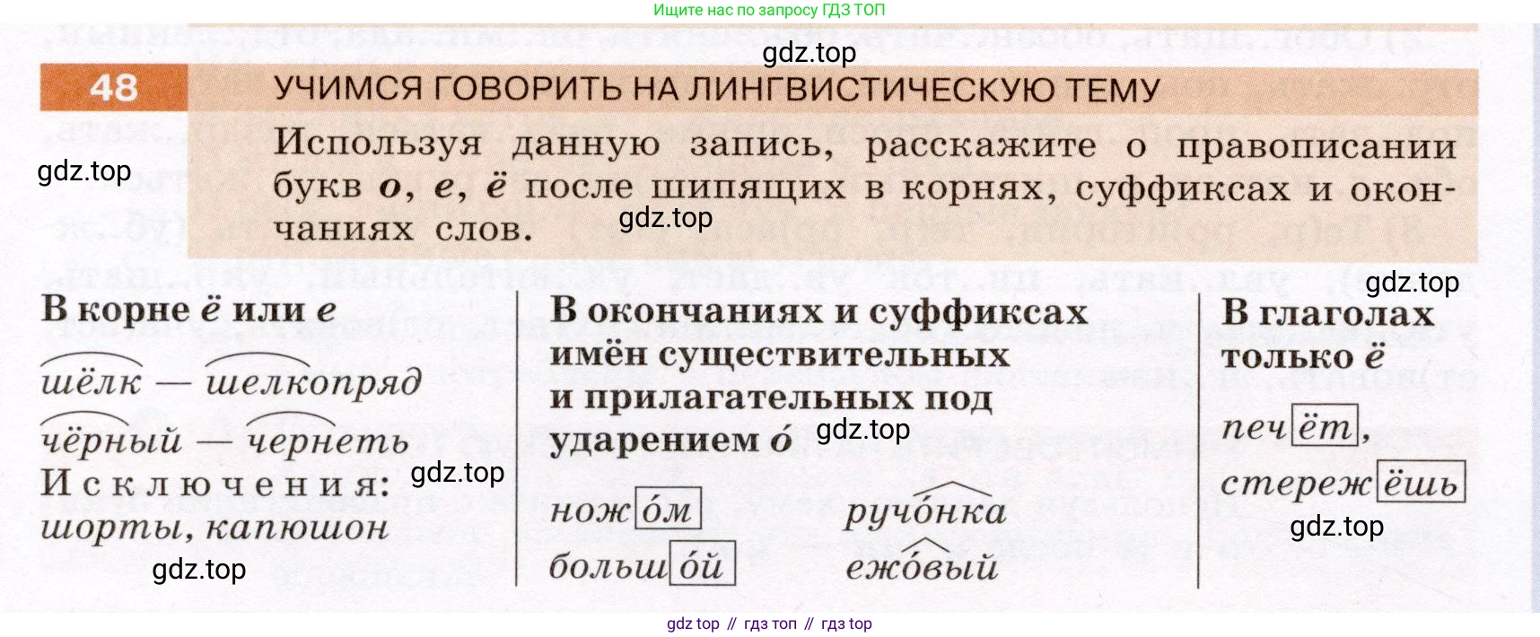 Русский язык, 6 класс Учебник, авторы: Разумовская Маргарита Михайловна, Львова Светлана Ивановна, Капинос Валентина Ивановна, Львов Валентин Витальевич, Соловейчик Марина Сергеевна, Сергеева Наталья Николаевна, Тронина Татьяна Сергеевна, издательство Просвещение, Москва, 2023, белого цвета, Часть 1, страница 25, номер 48, Условие (2022)