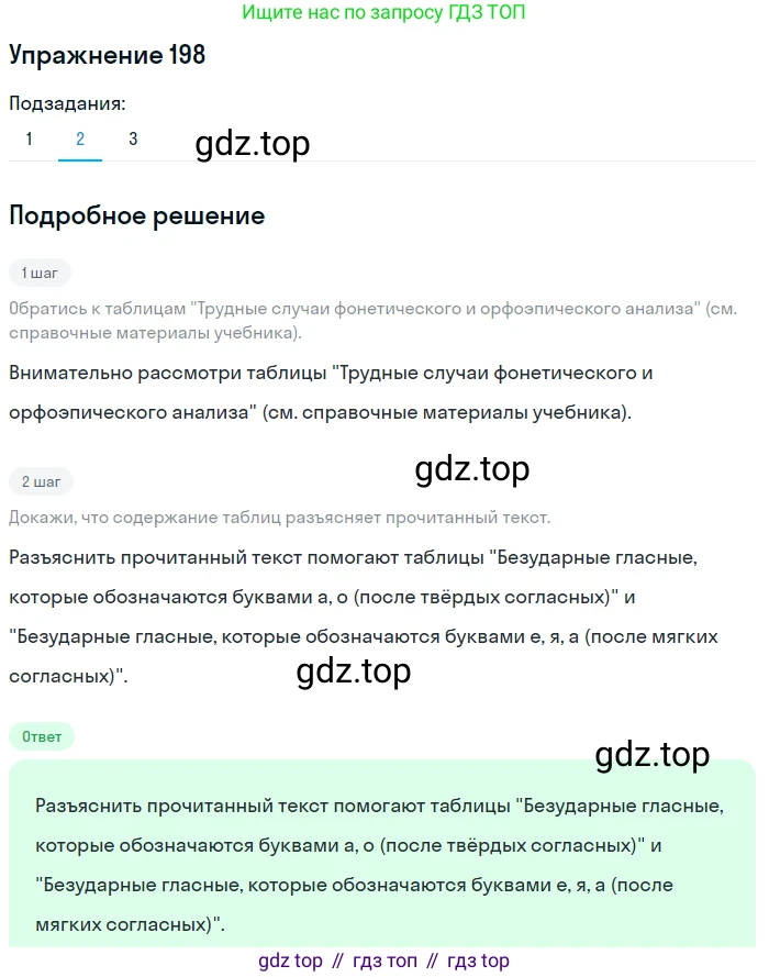 Русский язык, 6 класс Учебник, авторы: Разумовская Маргарита Михайловна, Львова Светлана Ивановна, Капинос Валентина Ивановна, Львов Валентин Витальевич, Соловейчик Марина Сергеевна, Сергеева Наталья Николаевна, Тронина Татьяна Сергеевна, издательство Просвещение, Москва, 2023, белого цвета, Часть 1, страница 79, номер 198, Решение 1 (2022) (продолжение 2)