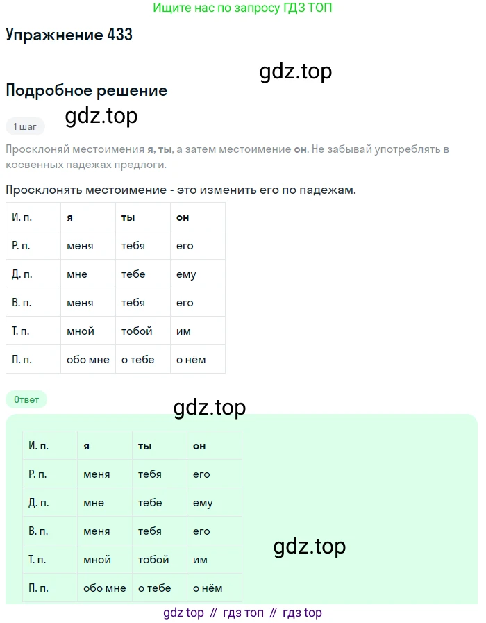 Русский язык, 6 класс Учебник, авторы: Разумовская Маргарита Михайловна, Львова Светлана Ивановна, Капинос Валентина Ивановна, Львов Валентин Витальевич, Соловейчик Марина Сергеевна, Сергеева Наталья Николаевна, Тронина Татьяна Сергеевна, издательство Просвещение, Москва, 2023, белого цвета, Часть 2, страница 12, номер 433, Решение 1 (2022)