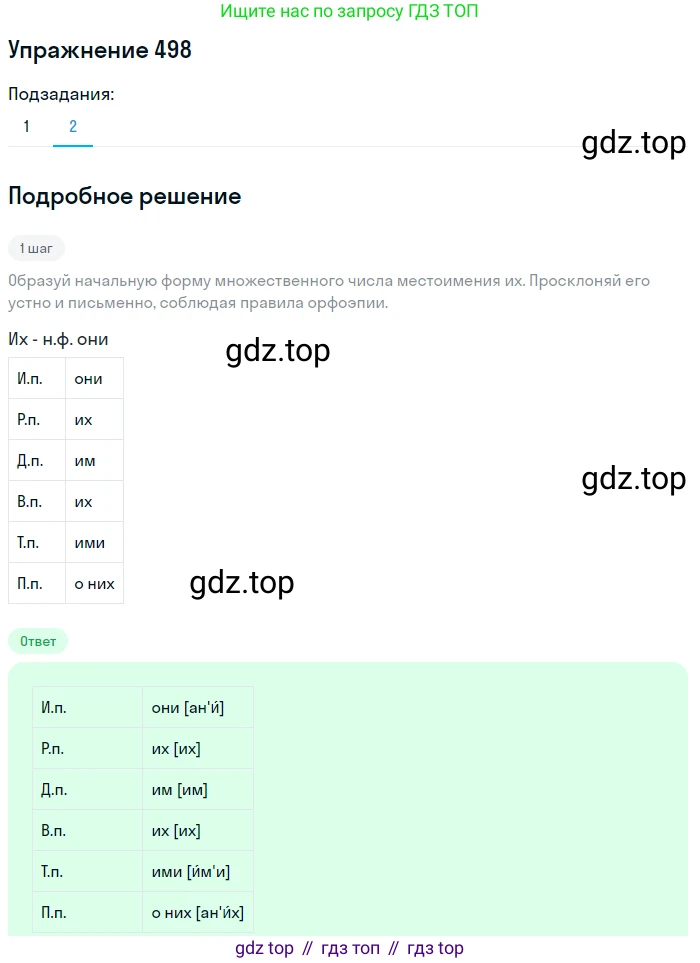 Русский язык, 6 класс Учебник, авторы: Разумовская Маргарита Михайловна, Львова Светлана Ивановна, Капинос Валентина Ивановна, Львов Валентин Витальевич, Соловейчик Марина Сергеевна, Сергеева Наталья Николаевна, Тронина Татьяна Сергеевна, издательство Просвещение, Москва, 2023, белого цвета, Часть 2, страница 39, номер 498, Решение 1 (2022) (продолжение 2)