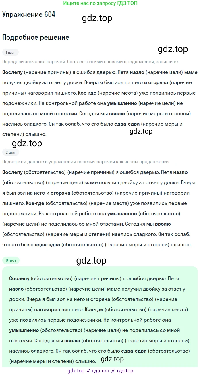 Русский язык, 6 класс Учебник, авторы: Разумовская Маргарита Михайловна, Львова Светлана Ивановна, Капинос Валентина Ивановна, Львов Валентин Витальевич, Соловейчик Марина Сергеевна, Сергеева Наталья Николаевна, Тронина Татьяна Сергеевна, издательство Просвещение, Москва, 2023, белого цвета, Часть 2, страница 77, номер 604, Решение 1 (2022)