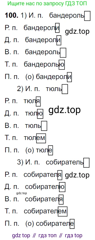 Русский язык, 6 класс Учебник, авторы: Разумовская Маргарита Михайловна, Львова Светлана Ивановна, Капинос Валентина Ивановна, Львов Валентин Витальевич, Соловейчик Марина Сергеевна, Сергеева Наталья Николаевна, Тронина Татьяна Сергеевна, издательство Просвещение, Москва, 2023, белого цвета, Часть 1, страница 42, номер 100, Решение 3 (2022) (продолжение 2)
