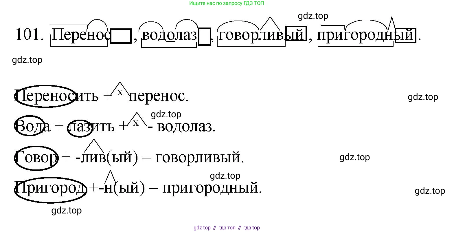 Русский язык, 6 класс Учебник, авторы: Разумовская Маргарита Михайловна, Львова Светлана Ивановна, Капинос Валентина Ивановна, Львов Валентин Витальевич, Соловейчик Марина Сергеевна, Сергеева Наталья Николаевна, Тронина Татьяна Сергеевна, издательство Просвещение, Москва, 2023, белого цвета, Часть 1, страница 42, номер 101, Решение 1 (2023)