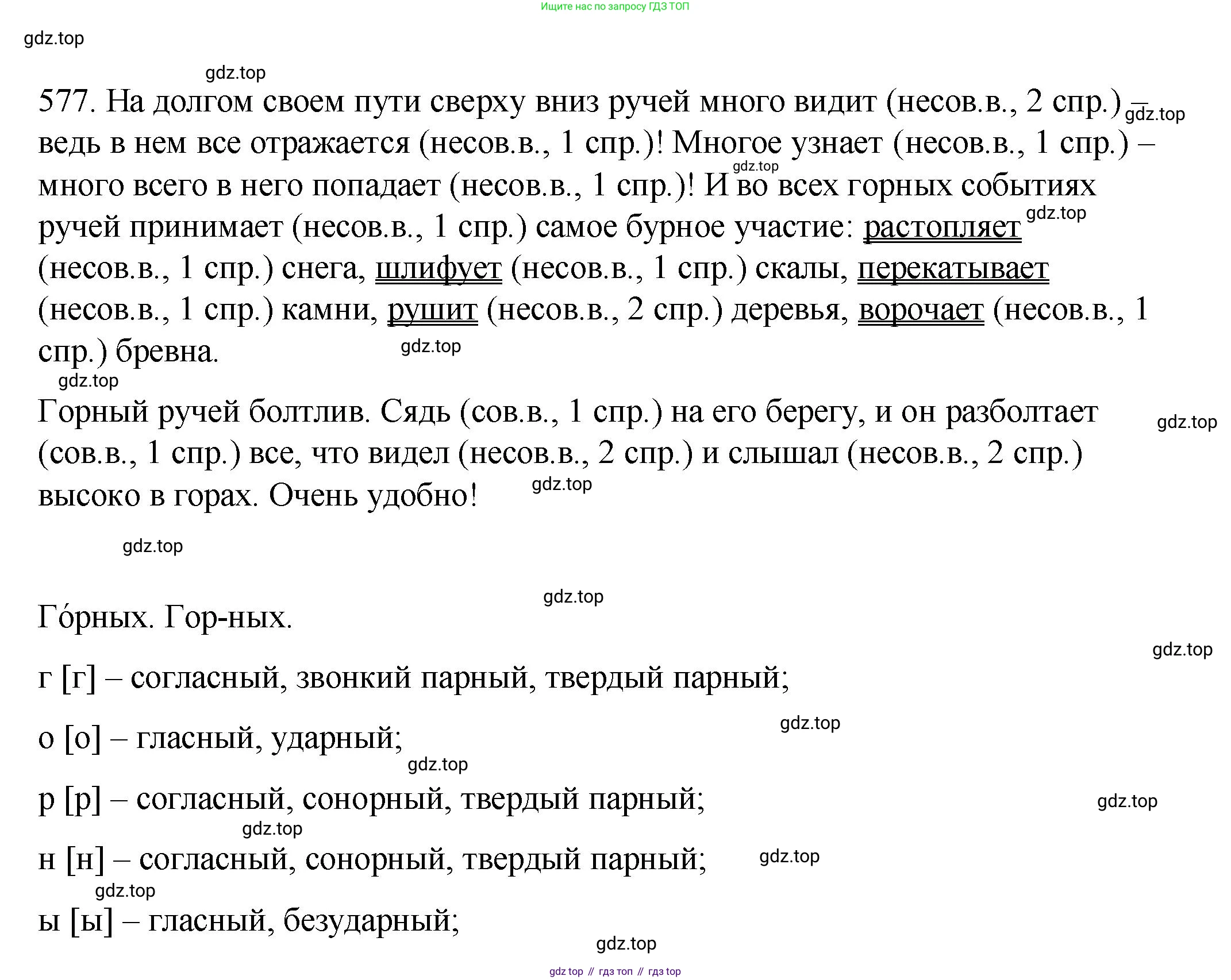 Русский язык, 6 класс Учебник, авторы: Разумовская Маргарита Михайловна, Львова Светлана Ивановна, Капинос Валентина Ивановна, Львов Валентин Витальевич, Соловейчик Марина Сергеевна, Сергеева Наталья Николаевна, Тронина Татьяна Сергеевна, издательство Просвещение, Москва, 2023, белого цвета, Часть 2, страница 67, номер 577, Решение 1 (2023)