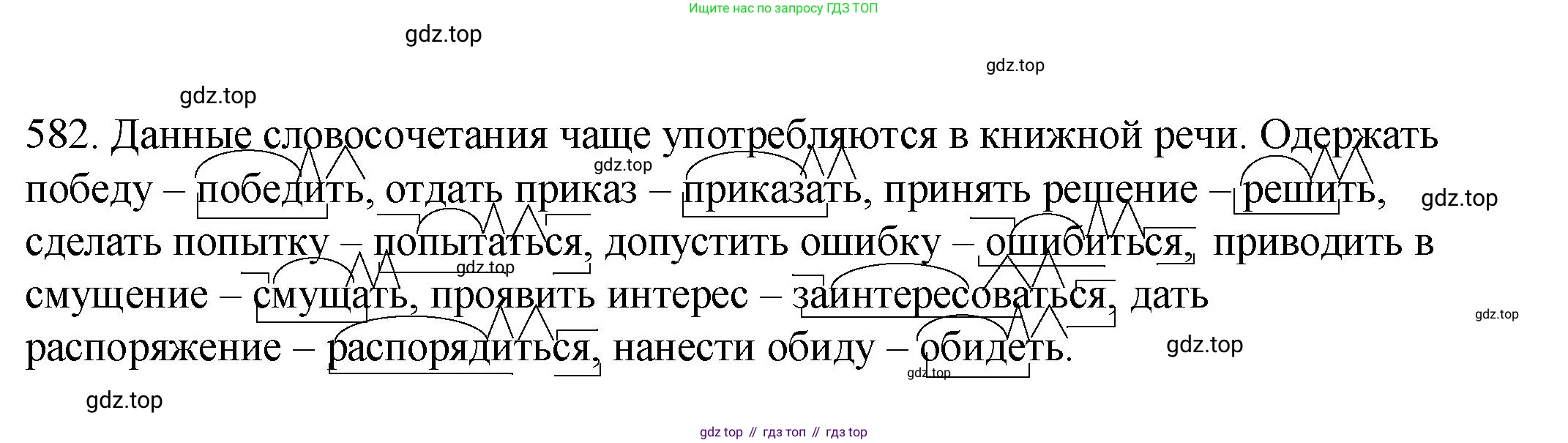 Русский язык, 6 класс Учебник, авторы: Разумовская Маргарита Михайловна, Львова Светлана Ивановна, Капинос Валентина Ивановна, Львов Валентин Витальевич, Соловейчик Марина Сергеевна, Сергеева Наталья Николаевна, Тронина Татьяна Сергеевна, издательство Просвещение, Москва, 2023, белого цвета, Часть 2, страница 69, номер 582, Решение 1 (2023)