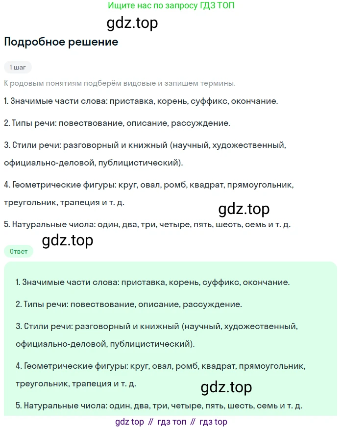 Русский язык, 6 класс Учебник, авторы: Разумовская Маргарита Михайловна, Львова Светлана Ивановна, Капинос Валентина Ивановна, Львов Валентин Витальевич, Соловейчик Марина Сергеевна, Сергеева Наталья Николаевна, Тронина Татьяна Сергеевна, издательство Просвещение, Москва, 2023, белого цвета, Часть 1, страница 73, номер 179, Решение 2 (2023)