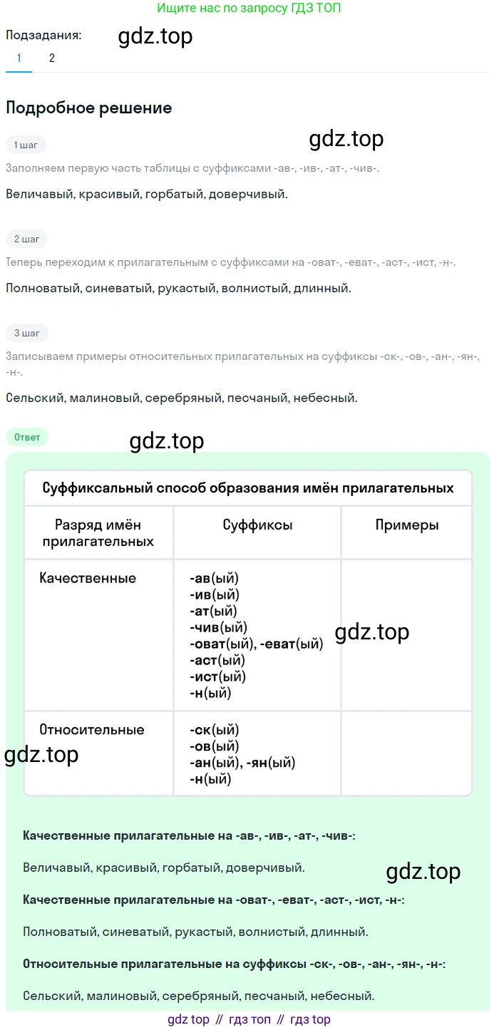 Русский язык, 6 класс Учебник, авторы: Разумовская Маргарита Михайловна, Львова Светлана Ивановна, Капинос Валентина Ивановна, Львов Валентин Витальевич, Соловейчик Марина Сергеевна, Сергеева Наталья Николаевна, Тронина Татьяна Сергеевна, издательство Просвещение, Москва, 2023, белого цвета, Часть 1, страница 113, номер 300, Решение 2 (2023) (продолжение 2)