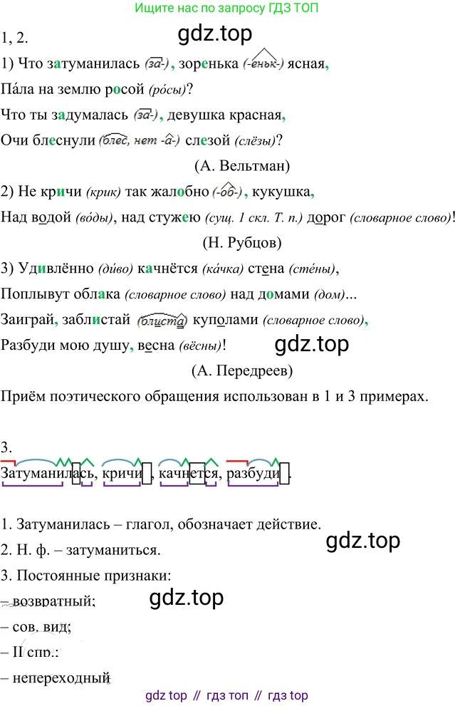 Русский язык, 6 класс Учебник, авторы: Разумовская Маргарита Михайловна, Львова Светлана Ивановна, Капинос Валентина Ивановна, Львов Валентин Витальевич, Соловейчик Марина Сергеевна, Сергеева Наталья Николаевна, Тронина Татьяна Сергеевна, издательство Просвещение, Москва, 2023, белого цвета, Часть 1, страница 102, номер 269, Решение 3 (2023)