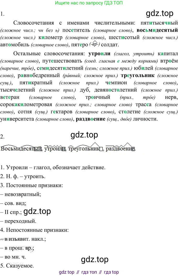 Русский язык, 6 класс Учебник, авторы: Разумовская Маргарита Михайловна, Львова Светлана Ивановна, Капинос Валентина Ивановна, Львов Валентин Витальевич, Соловейчик Марина Сергеевна, Сергеева Наталья Николаевна, Тронина Татьяна Сергеевна, издательство Просвещение, Москва, 2023, белого цвета, Часть 2, страница 21, номер 460, Решение 3 (2023)