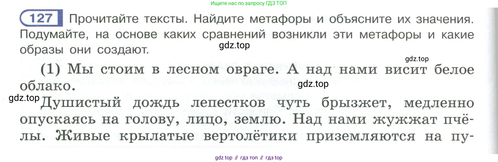 Русский язык, 6 класс Учебник, авторы: Рыбченкова Лидия Макаровна, Александрова Ольга Макаровна, Загоровская Ольга Владимировна, Нарушевич Андрей Георгиевич, Григорьев Андрей Владимирович, Леонтьева Юлия Николаевна, издательство Просвещение, Москва, 2019 - 2022, Часть 1, страница 60, Условие