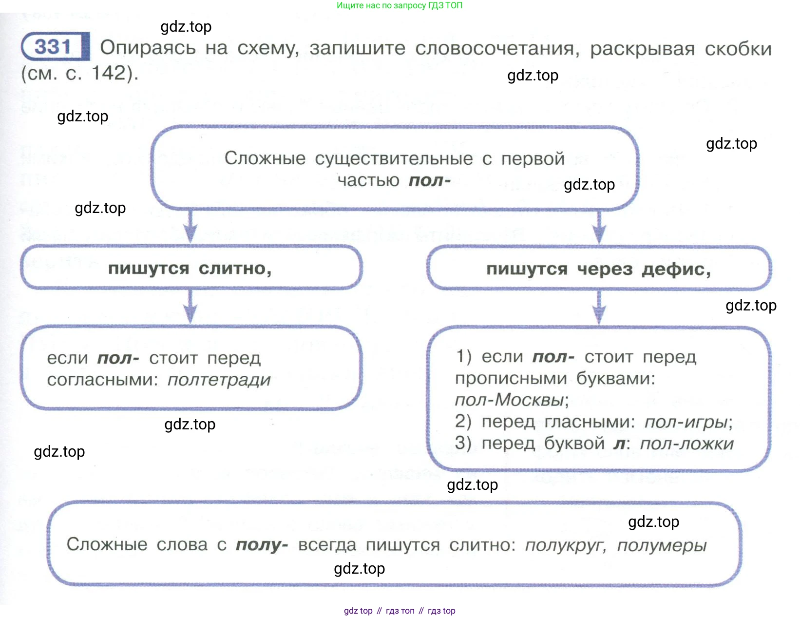 Русский язык, 6 класс Учебник, авторы: Рыбченкова Лидия Макаровна, Александрова Ольга Макаровна, Загоровская Ольга Владимировна, Нарушевич Андрей Георгиевич, Григорьев Андрей Владимирович, Леонтьева Юлия Николаевна, издательство Просвещение, Москва, 2019 - 2022, Часть 1, страница 141, Условие