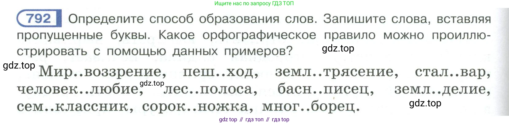 Русский язык, 6 класс Учебник, авторы: Рыбченкова Лидия Макаровна, Александрова Ольга Макаровна, Загоровская Ольга Владимировна, Нарушевич Андрей Георгиевич, Григорьев Андрей Владимирович, Леонтьева Юлия Николаевна, издательство Просвещение, Москва, 2019 - 2022, Часть 2, страница 170, Условие
