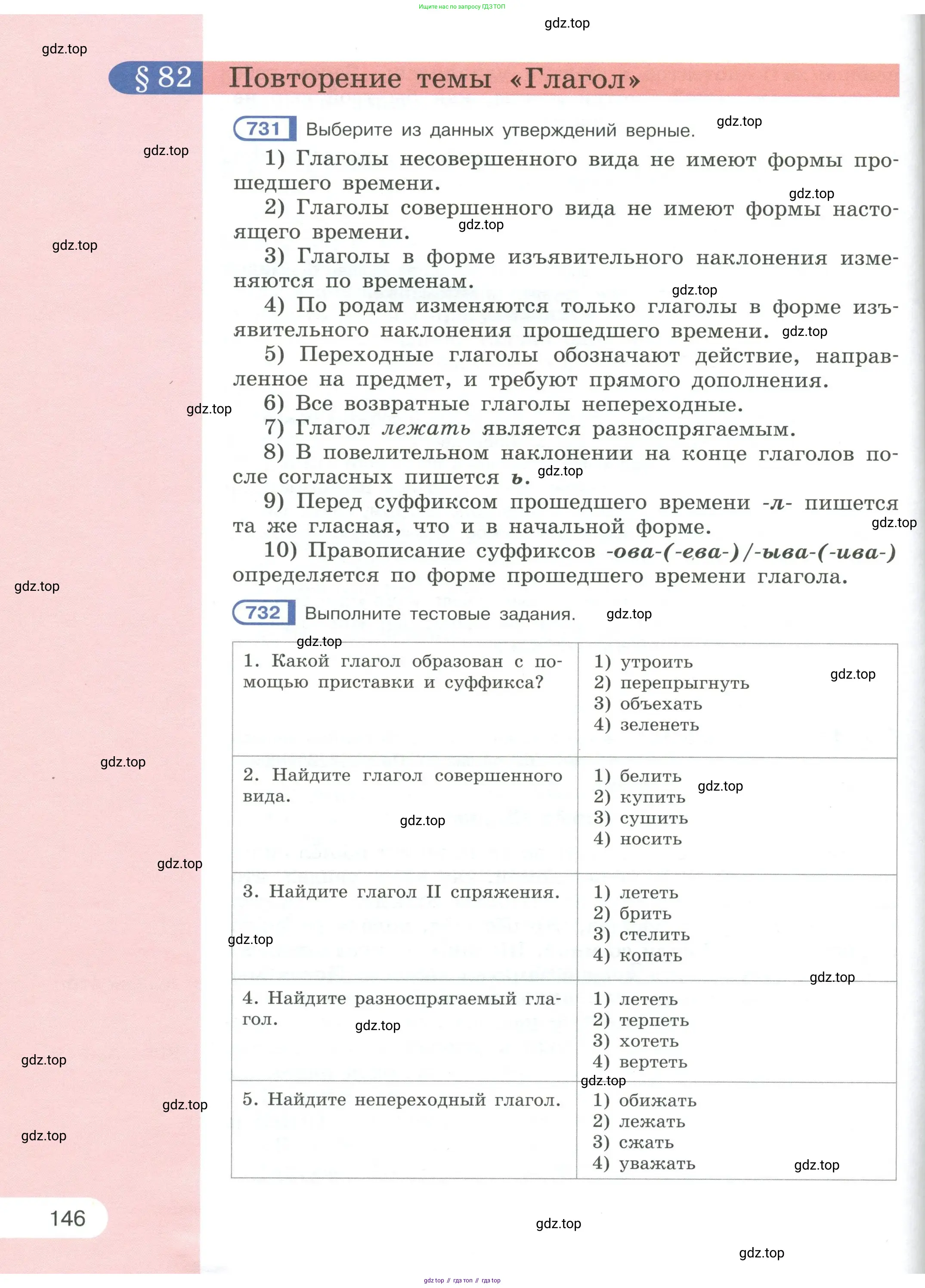 Русский язык, 6 класс Учебник, авторы: Рыбченкова Лидия Макаровна, Александрова Ольга Макаровна, Загоровская Ольга Владимировна, Нарушевич Андрей Георгиевич, Григорьев Андрей Владимирович, Леонтьева Юлия Николаевна, издательство Просвещение, Москва, 2019 - 2022, Часть 1, страница 146