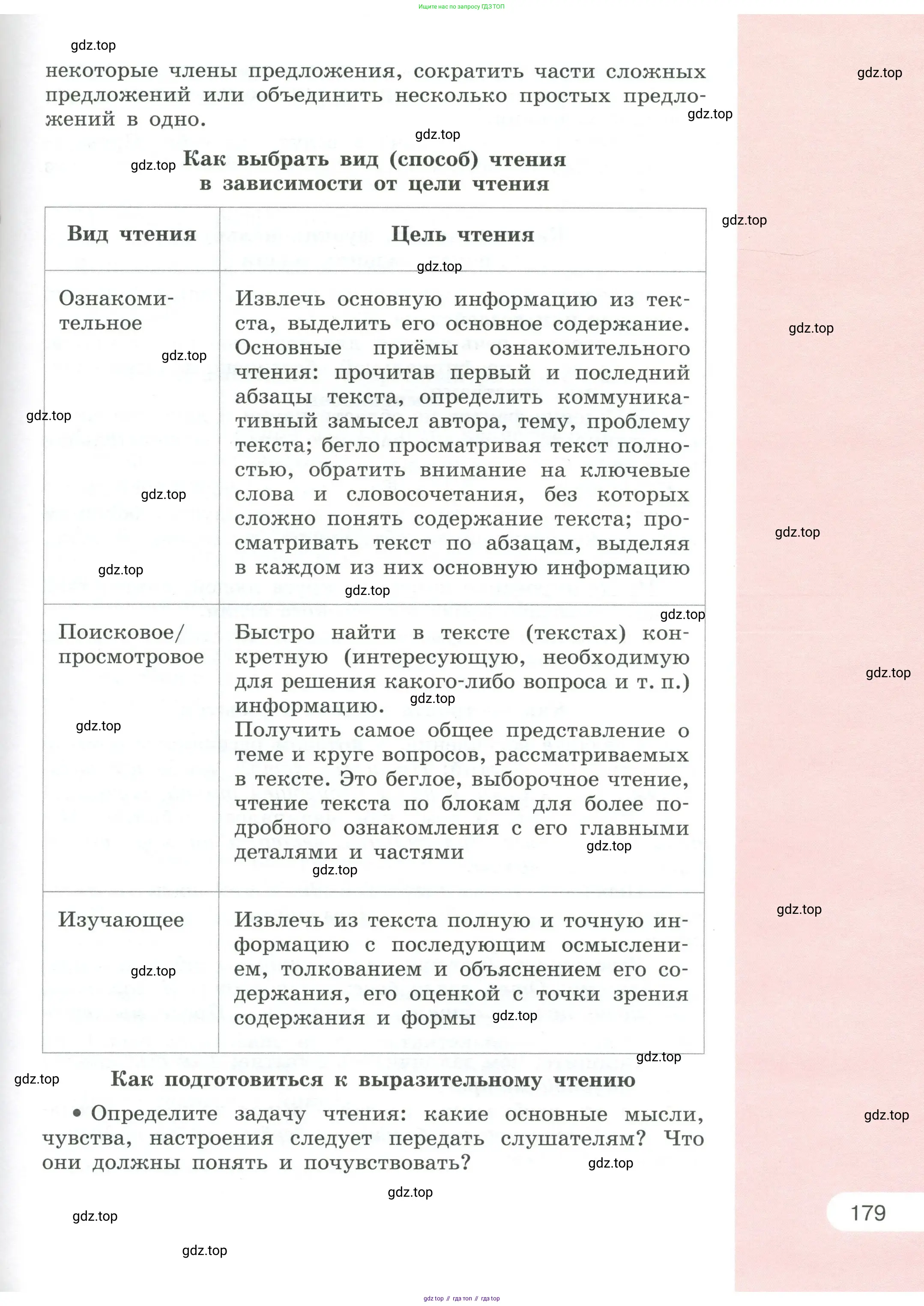 Русский язык, 6 класс Учебник, авторы: Рыбченкова Лидия Макаровна, Александрова Ольга Макаровна, Загоровская Ольга Владимировна, Нарушевич Андрей Георгиевич, Григорьев Андрей Владимирович, Леонтьева Юлия Николаевна, издательство Просвещение, Москва, 2019 - 2022, страница 179