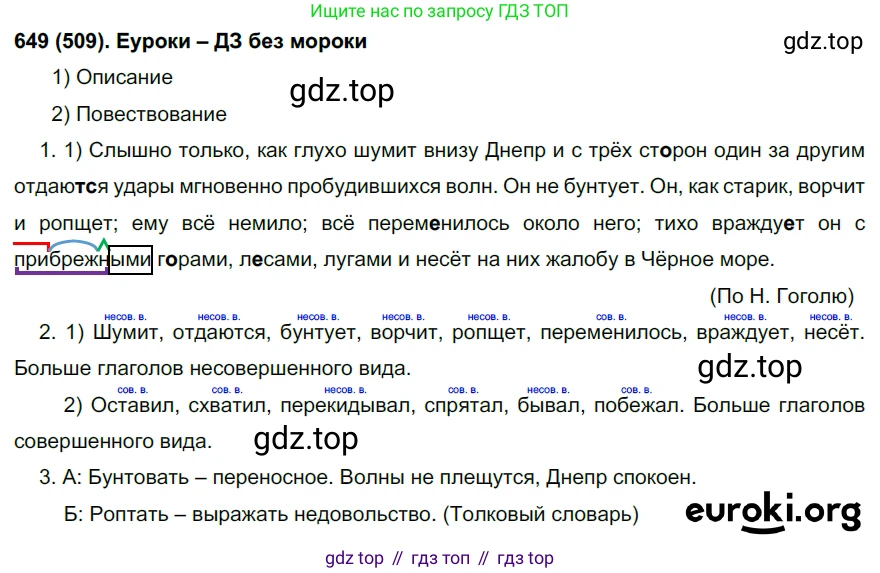 Русский язык, 6 класс Учебник, авторы: Рыбченкова Лидия Макаровна, Александрова Ольга Макаровна, Загоровская Ольга Владимировна, Нарушевич Андрей Георгиевич, Григорьев Андрей Владимирович, Леонтьева Юлия Николаевна, издательство Просвещение, Москва, 2019 - 2022, Часть 2, страница 51, Решение 1