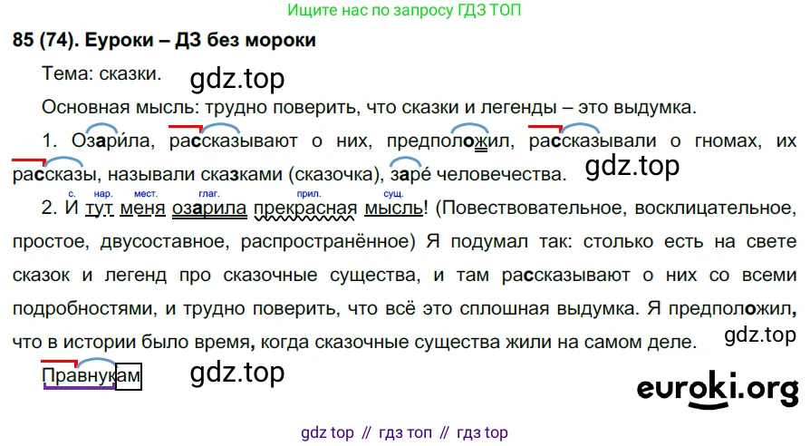 Русский язык, 6 класс Учебник, авторы: Рыбченкова Лидия Макаровна, Александрова Ольга Макаровна, Загоровская Ольга Владимировна, Нарушевич Андрей Георгиевич, Григорьев Андрей Владимирович, Леонтьева Юлия Николаевна, издательство Просвещение, Москва, 2019 - 2022, Часть 1, страница 43, Решение 1