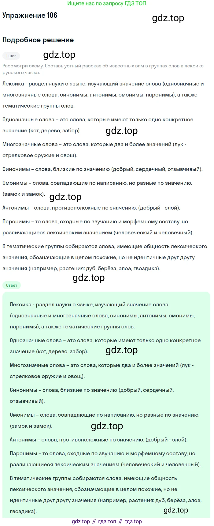 Русский язык, 6 класс Учебник, авторы: Рыбченкова Лидия Макаровна, Александрова Ольга Макаровна, Загоровская Ольга Владимировна, Нарушевич Андрей Георгиевич, Григорьев Андрей Владимирович, Леонтьева Юлия Николаевна, издательство Просвещение, Москва, 2019 - 2022, Часть 1, страница 52, Решение 2