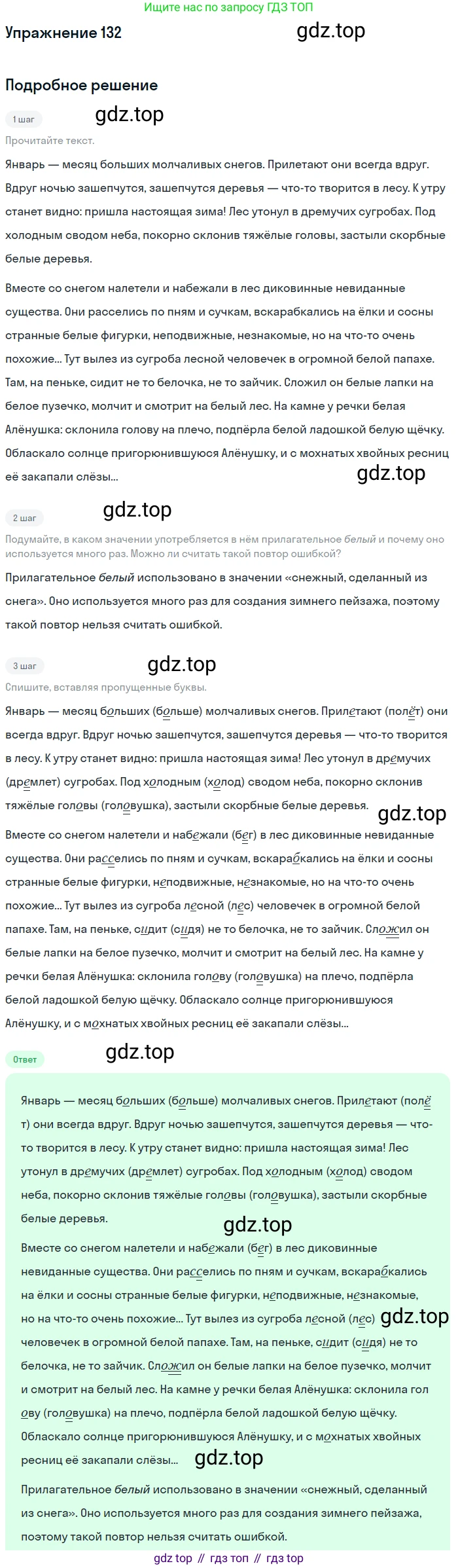 Русский язык, 6 класс Учебник, авторы: Рыбченкова Лидия Макаровна, Александрова Ольга Макаровна, Загоровская Ольга Владимировна, Нарушевич Андрей Георгиевич, Григорьев Андрей Владимирович, Леонтьева Юлия Николаевна, издательство Просвещение, Москва, 2019 - 2022, Часть 1, страница 63, Решение 2