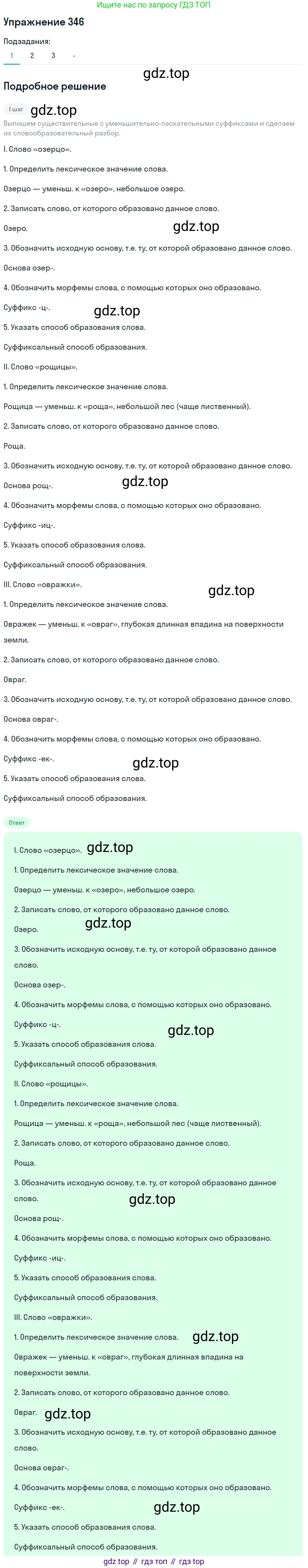 Русский язык, 6 класс Учебник, авторы: Рыбченкова Лидия Макаровна, Александрова Ольга Макаровна, Загоровская Ольга Владимировна, Нарушевич Андрей Георгиевич, Григорьев Андрей Владимирович, Леонтьева Юлия Николаевна, издательство Просвещение, Москва, 2019 - 2022, Часть 1, страница 148, Решение 2 (продолжение 2)