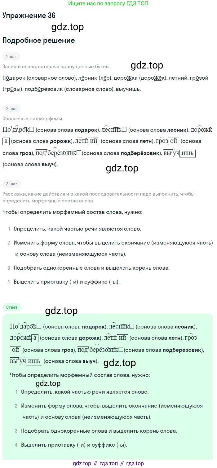 Русский язык, 6 класс Учебник, авторы: Рыбченкова Лидия Макаровна, Александрова Ольга Макаровна, Загоровская Ольга Владимировна, Нарушевич Андрей Георгиевич, Григорьев Андрей Владимирович, Леонтьева Юлия Николаевна, издательство Просвещение, Москва, 2019 - 2022, Часть 1, страница 24, Решение 2