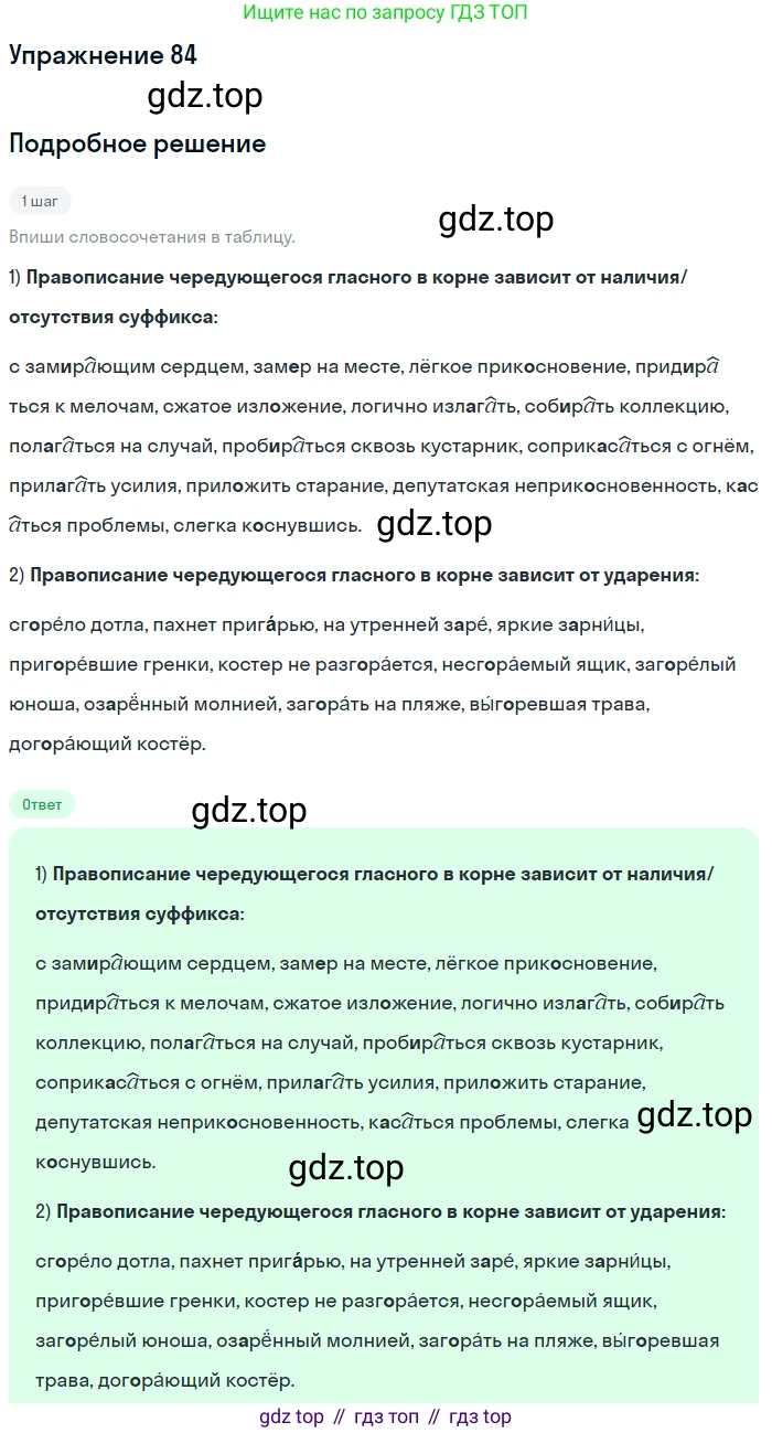 Русский язык, 6 класс Учебник, авторы: Рыбченкова Лидия Макаровна, Александрова Ольга Макаровна, Загоровская Ольга Владимировна, Нарушевич Андрей Георгиевич, Григорьев Андрей Владимирович, Леонтьева Юлия Николаевна, издательство Просвещение, Москва, 2019 - 2022, Часть 1, страница 42, Решение 2