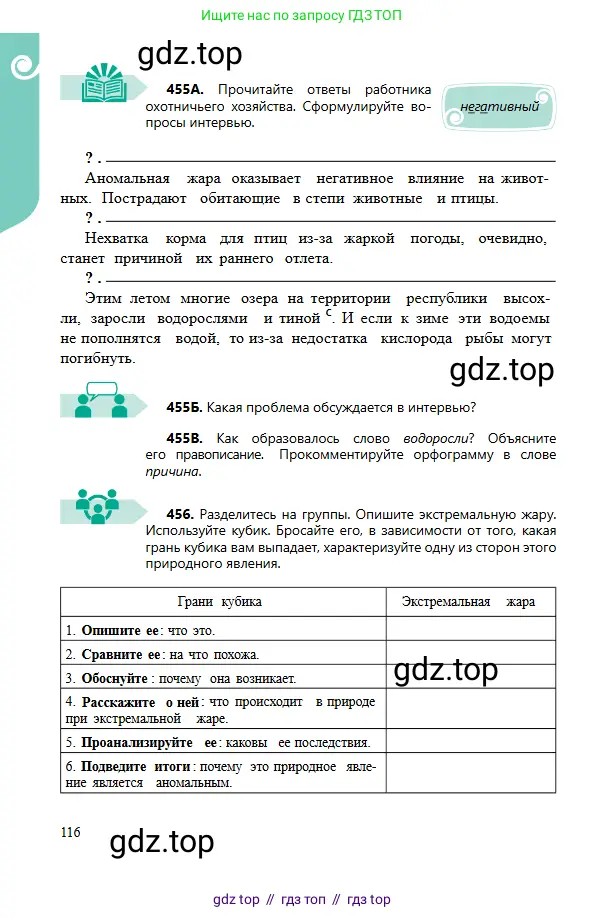 Русский язык, 6 класс Учебник, авторы: Сабитова Зинаида Какбаевна, Бейсембаев Амангельды Ракишевич, издательство Мектеп, Алматы, 2018, Часть 2, страница 116