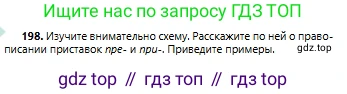 Русский язык, 6 класс Учебник, авторы: Сабитова Зинаида Какбаевна, Бейсембаев Амангельды Ракишевич, издательство Мектеп, Алматы, 2018, Часть 1, страница 120, номер 198, Условие