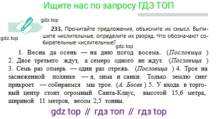 Русский язык, 6 класс Учебник, авторы: Сабитова Зинаида Какбаевна, Бейсембаев Амангельды Ракишевич, издательство Мектеп, Алматы, 2018, Часть 1, страница 142, номер 233, Условие
