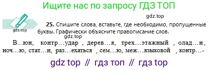 Русский язык, 6 класс Учебник, авторы: Сабитова Зинаида Какбаевна, Бейсембаев Амангельды Ракишевич, издательство Мектеп, Алматы, 2018, Часть 1, страница 17, номер 25, Условие