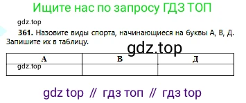 Русский язык, 6 класс Учебник, авторы: Сабитова Зинаида Какбаевна, Бейсембаев Амангельды Ракишевич, издательство Мектеп, Алматы, 2018, Часть 2, страница 59, номер 361, Условие