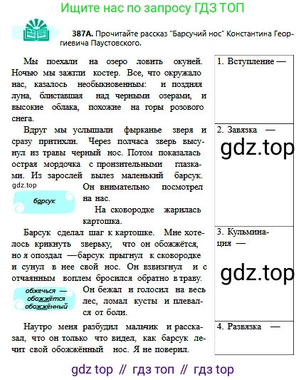 Русский язык, 6 класс Учебник, авторы: Сабитова Зинаида Какбаевна, Бейсембаев Амангельды Ракишевич, издательство Мектеп, Алматы, 2018, Часть 2, страница 74, номер 387А, Условие