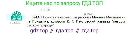 Русский язык, 6 класс Учебник, авторы: Сабитова Зинаида Какбаевна, Бейсембаев Амангельды Ракишевич, издательство Мектеп, Алматы, 2018, Часть 2, страница 77, номер 394А, Условие