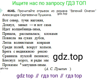 Русский язык, 6 класс Учебник, авторы: Сабитова Зинаида Какбаевна, Бейсембаев Амангельды Ракишевич, издательство Мектеп, Алматы, 2018, Часть 2, страница 122, номер 464Б, Условие