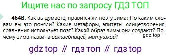 Русский язык, 6 класс Учебник, авторы: Сабитова Зинаида Какбаевна, Бейсембаев Амангельды Ракишевич, издательство Мектеп, Алматы, 2018, Часть 2, страница 122, номер 464В, Условие