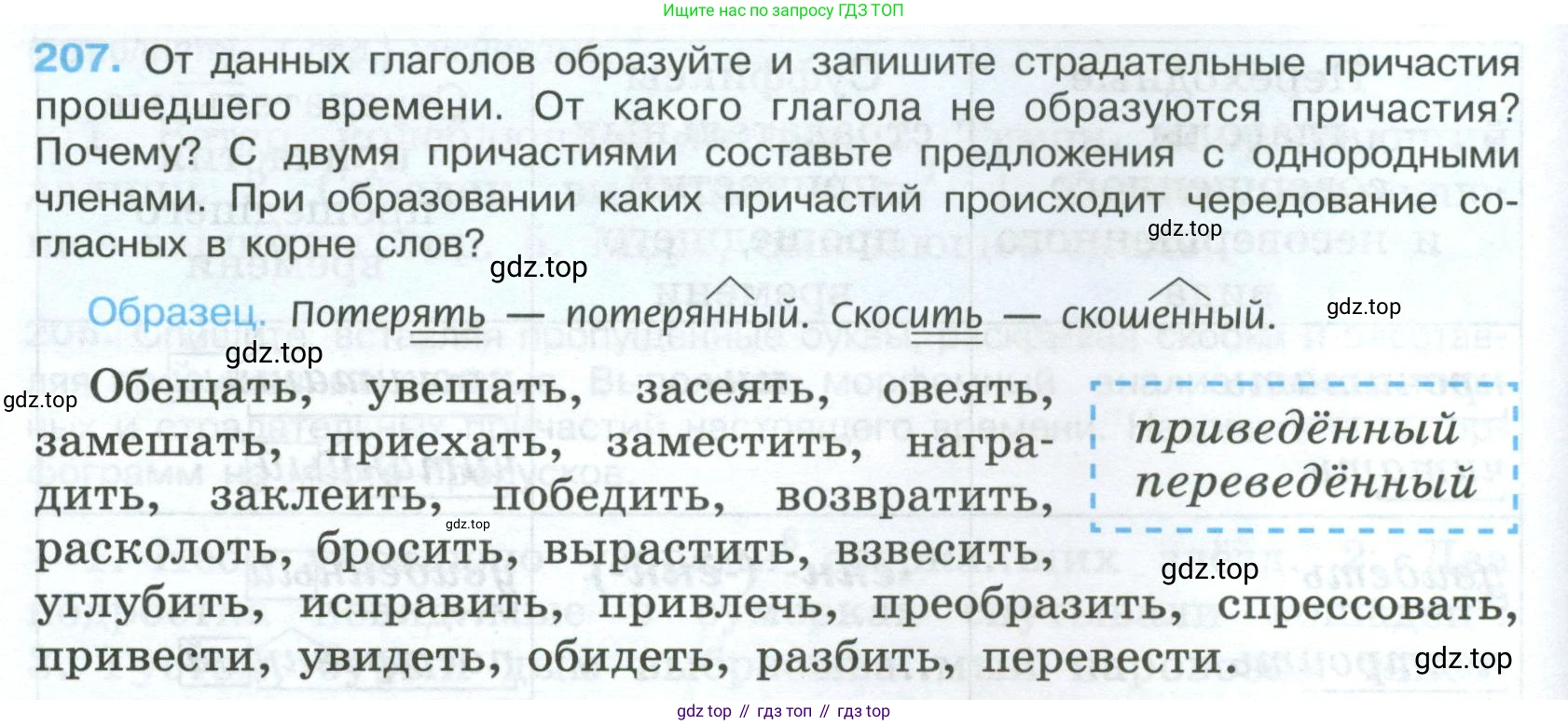 Русский язык, 7 класс Учебник, авторы: Баранов Михаил Трофимович, Ладыженская Таиса Алексеевна, Тростенцова Лидия Александровна, Ладыженская Наталия Вениаминовна, Александрова Ольга Макаровна, Дейкина Алевтина Дмитриевна, Антонова Любовь Геннадиевна, Григорян Лариса Трофимовна, Кулибаба Иван Иванович, издательство Просвещение, Москва, 2023, зелёного цвета, Часть 1, страница 120, номер 207, Условие 2024-2027