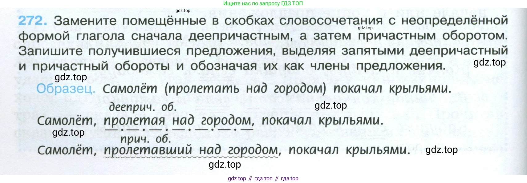 ГДЗ Русский язык, 7 класс Учебник, авторы: Баранов Михаил Трофимович, Ладыженская Таиса Алексеевна, Тростенцова Лидия Александровна, Ладыженская Наталия Вениаминовна, Александрова Ольга Макаровна, Дейкина Алевтина Дмитриевна, Антонова Любовь Геннадиевна, Григорян Лариса Трофимовна, Кулибаба Иван Иванович, издательство Просвещение, Москва, 2023, зелёного цвета, Часть 1, страница 158, номер 272, Условие 2024-2027