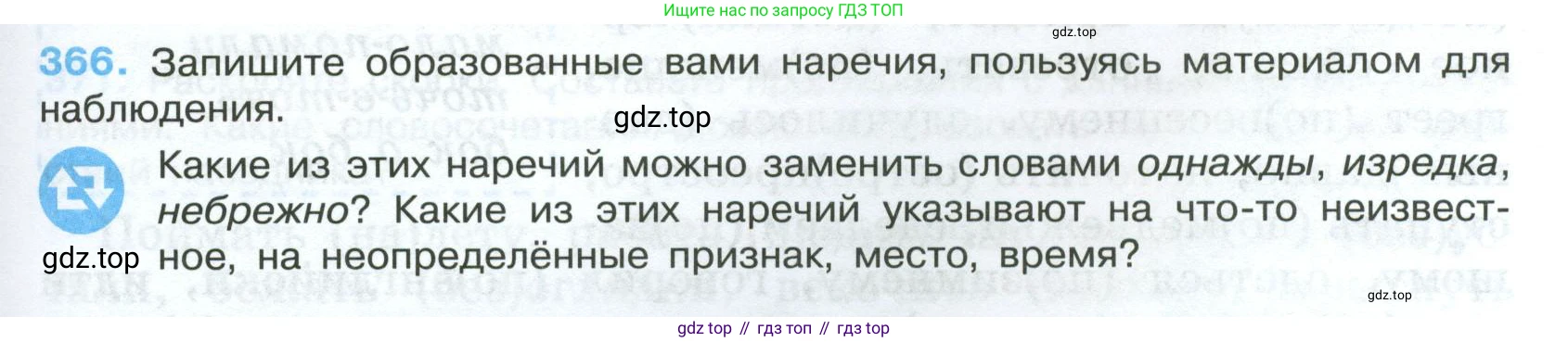 Русский язык, 7 класс Учебник, авторы: Баранов Михаил Трофимович, Ладыженская Таиса Алексеевна, Тростенцова Лидия Александровна, Ладыженская Наталия Вениаминовна, Александрова Ольга Макаровна, Дейкина Алевтина Дмитриевна, Антонова Любовь Геннадиевна, Григорян Лариса Трофимовна, Кулибаба Иван Иванович, издательство Просвещение, Москва, 2023, зелёного цвета, Часть 1, страница 211, номер 366, Условие 2024-2027