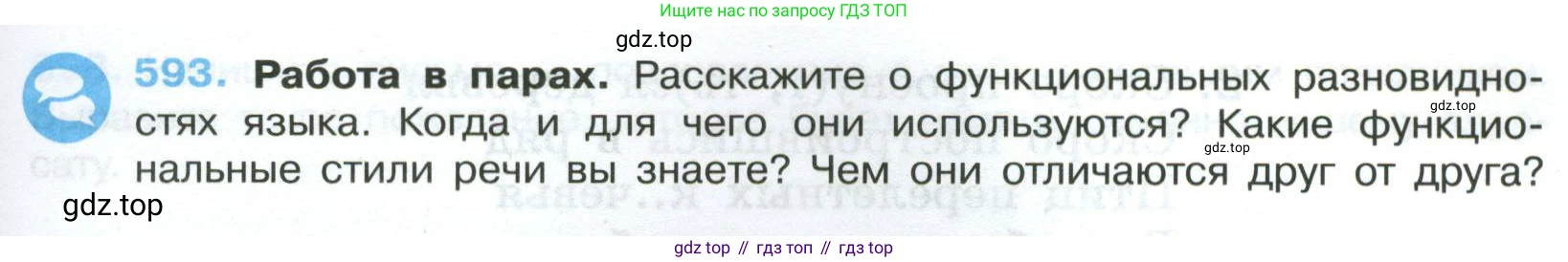 Русский язык, 7 класс Учебник, авторы: Баранов Михаил Трофимович, Ладыженская Таиса Алексеевна, Тростенцова Лидия Александровна, Ладыженская Наталия Вениаминовна, Александрова Ольга Макаровна, Дейкина Алевтина Дмитриевна, Антонова Любовь Геннадиевна, Григорян Лариса Трофимовна, Кулибаба Иван Иванович, издательство Просвещение, Москва, 2023, зелёного цвета, Часть 2, страница 123, номер 593, Условие 2024-2027
