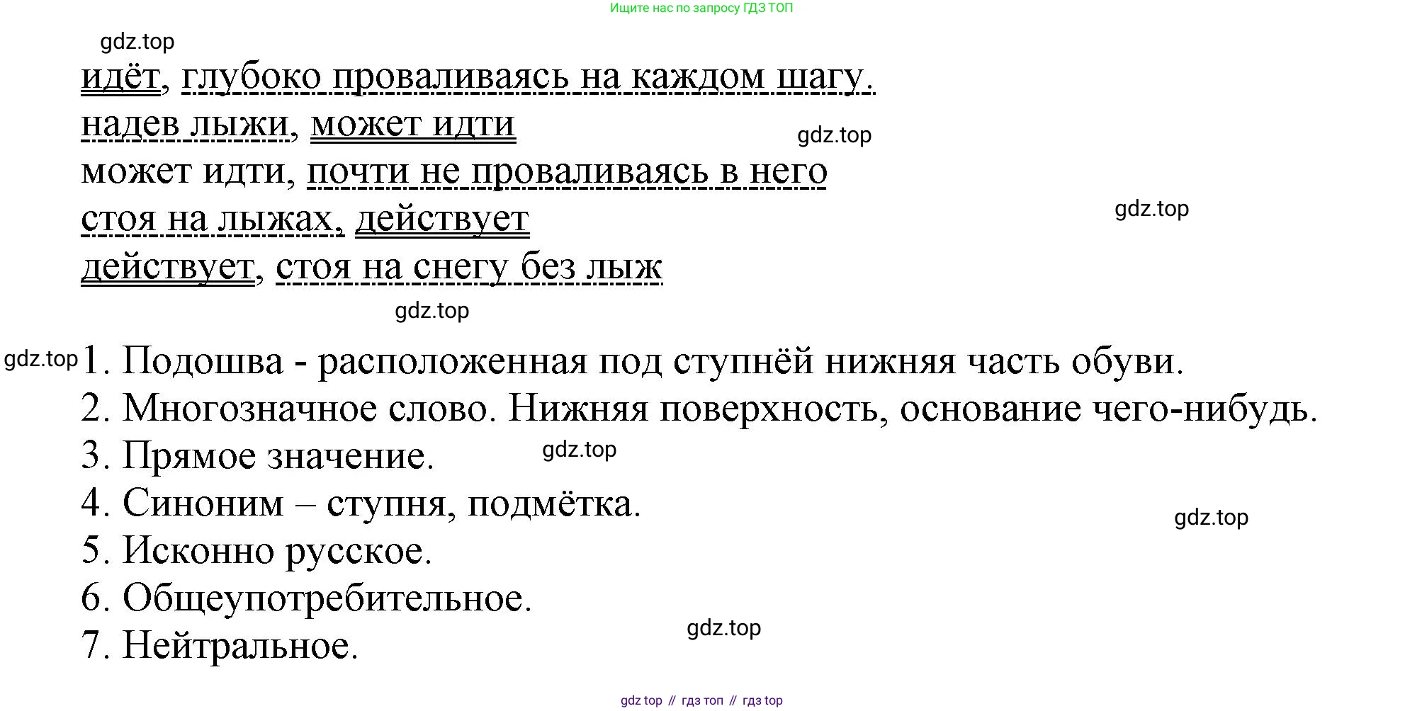 Русский язык, 7 класс Учебник, авторы: Баранов Михаил Трофимович, Ладыженская Таиса Алексеевна, Тростенцова Лидия Александровна, Ладыженская Наталия Вениаминовна, Александрова Ольга Макаровна, Дейкина Алевтина Дмитриевна, Антонова Любовь Геннадиевна, Григорян Лариса Трофимовна, Кулибаба Иван Иванович, издательство Просвещение, Москва, 2023, зелёного цвета, Часть 1, страница 157, номер 269, Решение 1 (2024-2027) (продолжение 2)