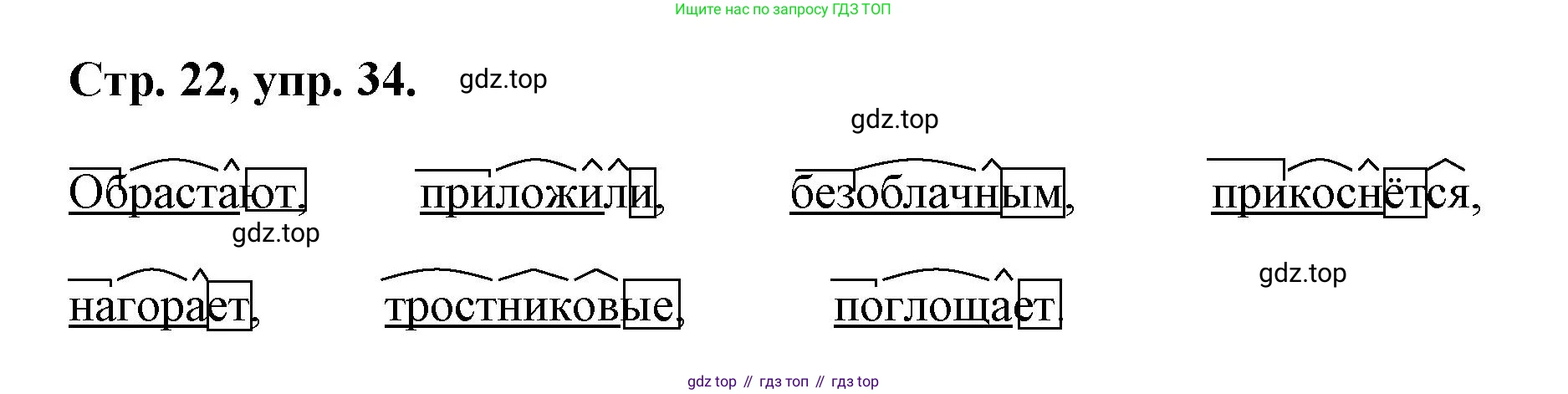 Русский язык, 7 класс Учебник, авторы: Баранов Михаил Трофимович, Ладыженская Таиса Алексеевна, Тростенцова Лидия Александровна, Ладыженская Наталия Вениаминовна, Александрова Ольга Макаровна, Дейкина Алевтина Дмитриевна, Антонова Любовь Геннадиевна, Григорян Лариса Трофимовна, Кулибаба Иван Иванович, издательство Просвещение, Москва, 2023, зелёного цвета, Часть 1, страница 22, номер 34, Решение 1 (2024-2027)