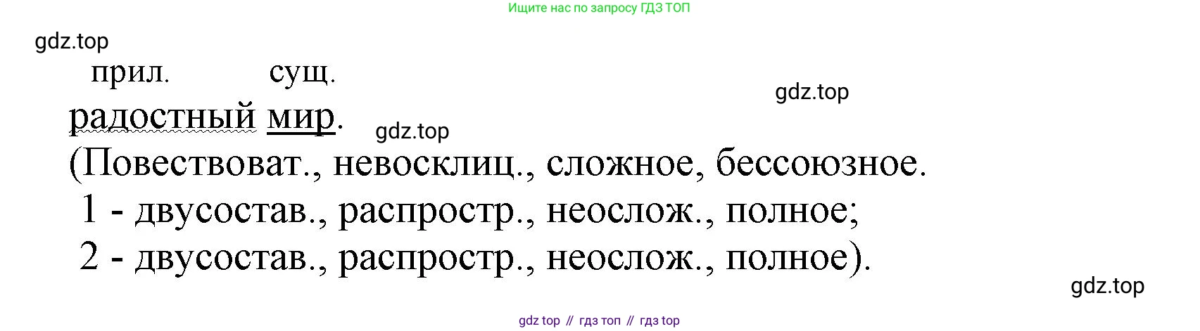 Русский язык, 7 класс Учебник, авторы: Баранов Михаил Трофимович, Ладыженская Таиса Алексеевна, Тростенцова Лидия Александровна, Ладыженская Наталия Вениаминовна, Александрова Ольга Макаровна, Дейкина Алевтина Дмитриевна, Антонова Любовь Геннадиевна, Григорян Лариса Трофимовна, Кулибаба Иван Иванович, издательство Просвещение, Москва, 2023, зелёного цвета, Часть 1, страница 59, номер 97, Решение 1 (2024-2027) (продолжение 2)