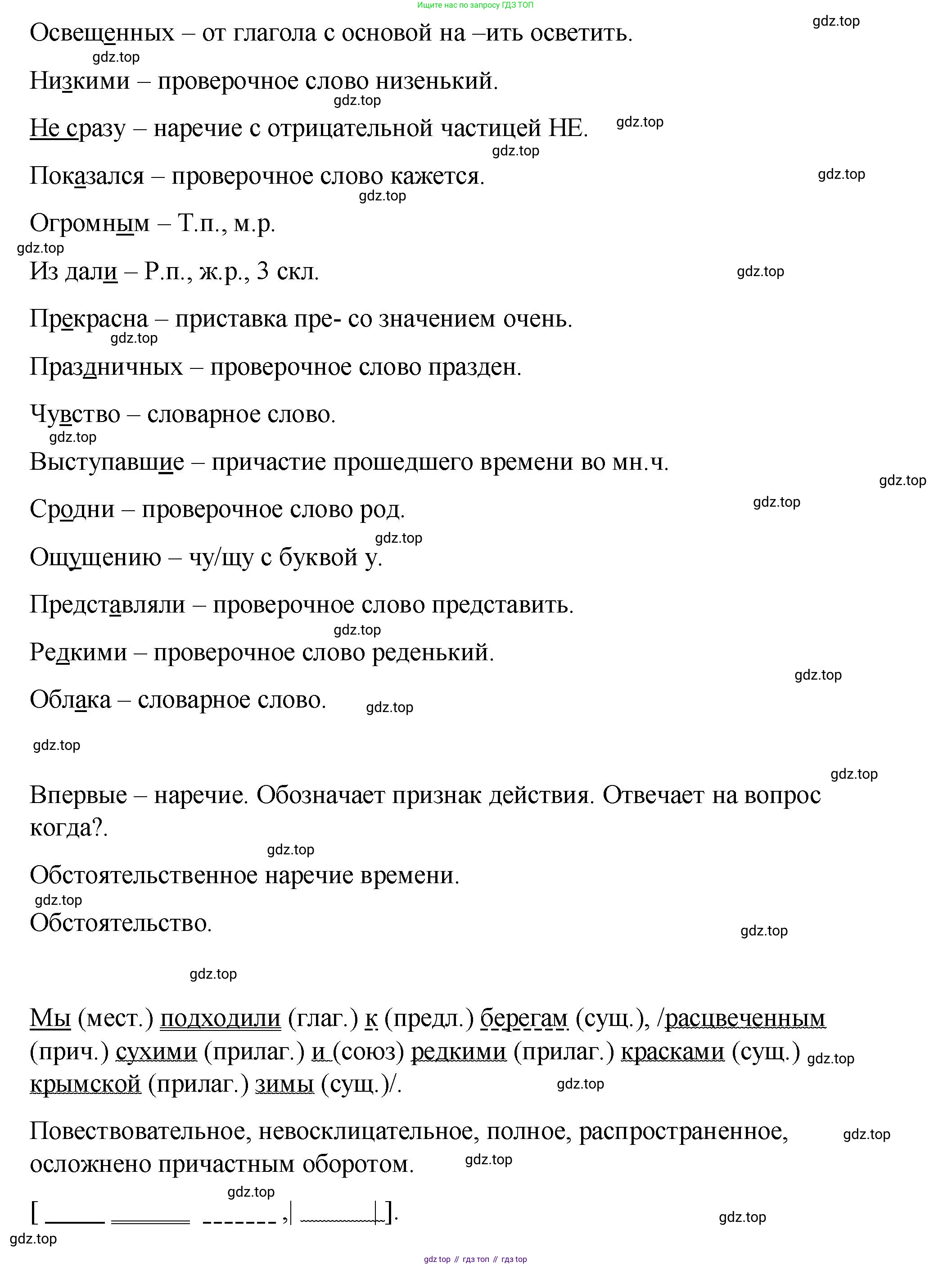 Русский язык, 7 класс Учебник, авторы: Баранов Михаил Трофимович, Ладыженская Таиса Алексеевна, Тростенцова Лидия Александровна, Ладыженская Наталия Вениаминовна, Александрова Ольга Макаровна, Дейкина Алевтина Дмитриевна, Антонова Любовь Геннадиевна, Григорян Лариса Трофимовна, Кулибаба Иван Иванович, издательство Просвещение, Москва, 2023, зелёного цвета, Часть 1, страница 149, номер 259, Решение 2 (2024-2027) (продолжение 2)