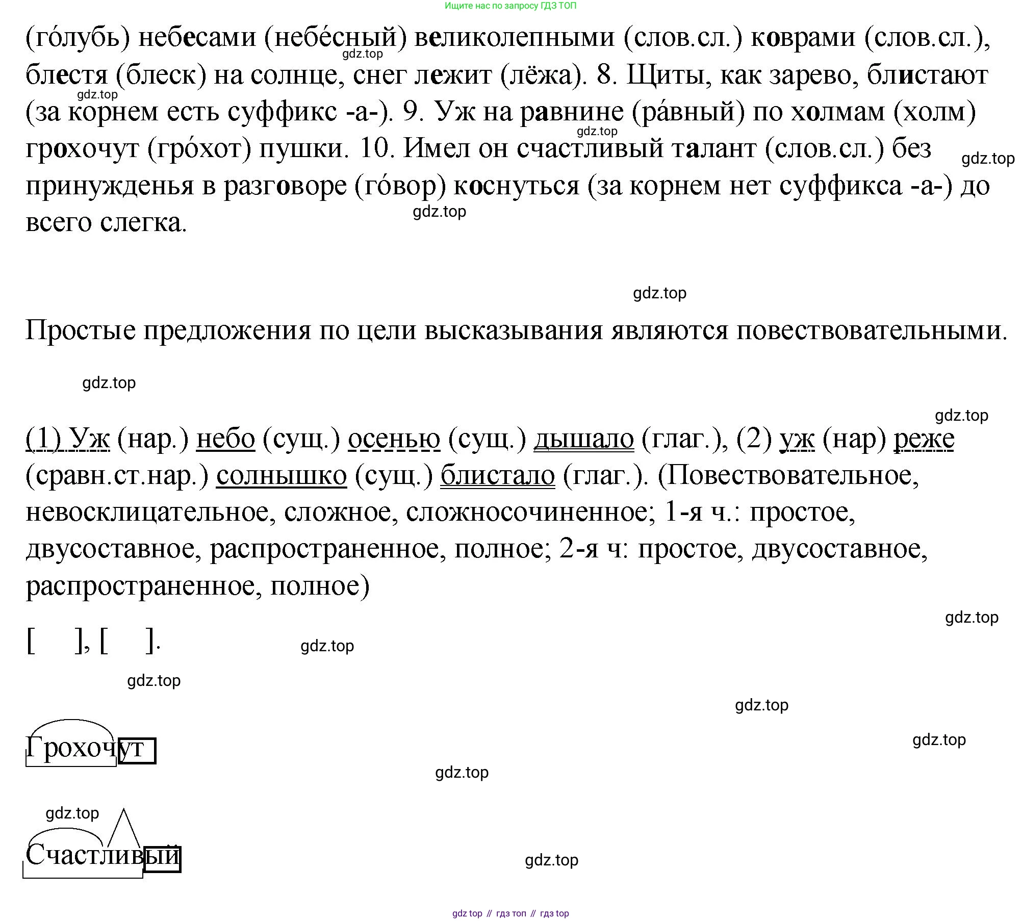 Русский язык, 7 класс Учебник, авторы: Баранов Михаил Трофимович, Ладыженская Таиса Алексеевна, Тростенцова Лидия Александровна, Ладыженская Наталия Вениаминовна, Александрова Ольга Макаровна, Дейкина Алевтина Дмитриевна, Антонова Любовь Геннадиевна, Григорян Лариса Трофимовна, Кулибаба Иван Иванович, издательство Просвещение, Москва, 2023, зелёного цвета, Часть 1, страница 22, номер 36, Решение 2 (2024-2027) (продолжение 2)