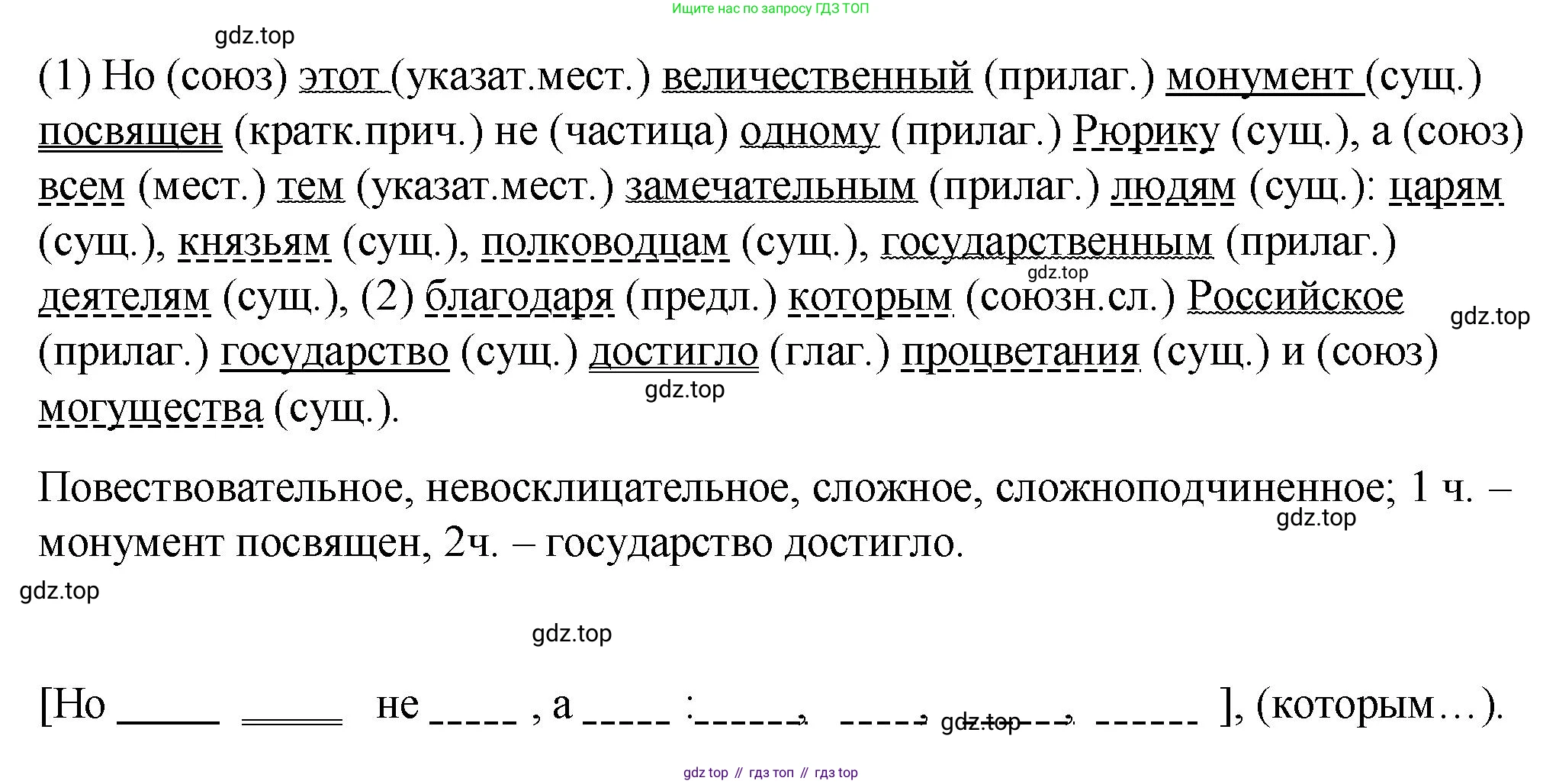 Русский язык, 7 класс Учебник, авторы: Баранов Михаил Трофимович, Ладыженская Таиса Алексеевна, Тростенцова Лидия Александровна, Ладыженская Наталия Вениаминовна, Александрова Ольга Макаровна, Дейкина Алевтина Дмитриевна, Антонова Любовь Геннадиевна, Григорян Лариса Трофимовна, Кулибаба Иван Иванович, издательство Просвещение, Москва, 2023, зелёного цвета, Часть 2, страница 30, номер 427, Решение 2 (2024-2027) (продолжение 2)