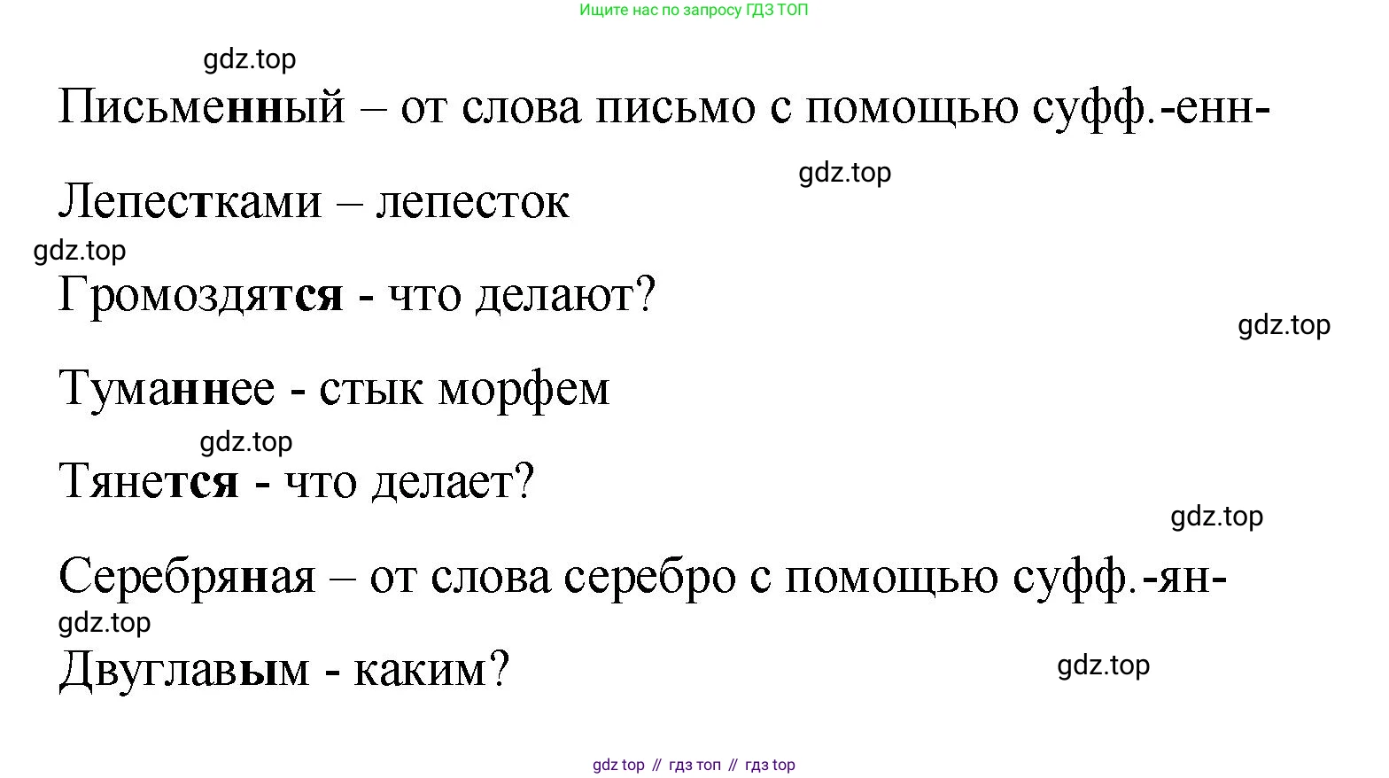 Русский язык, 7 класс Учебник, авторы: Баранов Михаил Трофимович, Ладыженская Таиса Алексеевна, Тростенцова Лидия Александровна, Ладыженская Наталия Вениаминовна, Александрова Ольга Макаровна, Дейкина Алевтина Дмитриевна, Антонова Любовь Геннадиевна, Григорян Лариса Трофимовна, Кулибаба Иван Иванович, издательство Просвещение, Москва, 2023, зелёного цвета, Часть 2, страница 61, номер 474, Решение 2 (2024-2027) (продолжение 3)