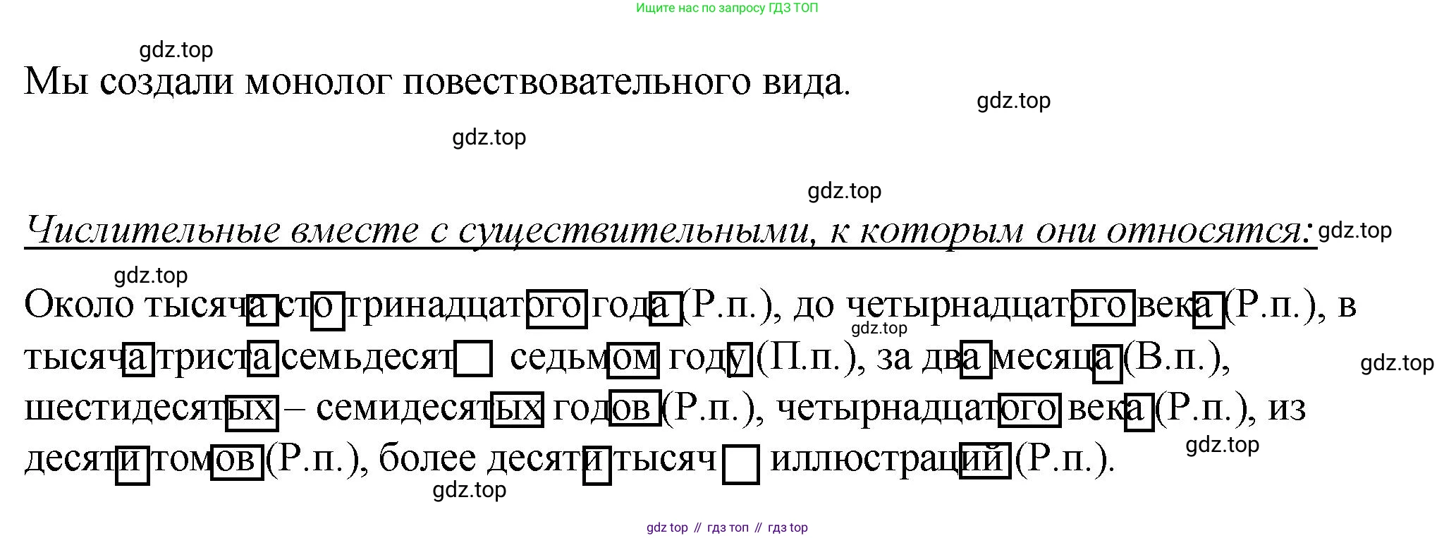 Русский язык, 7 класс Учебник, авторы: Баранов Михаил Трофимович, Ладыженская Таиса Алексеевна, Тростенцова Лидия Александровна, Ладыженская Наталия Вениаминовна, Александрова Ольга Макаровна, Дейкина Алевтина Дмитриевна, Антонова Любовь Геннадиевна, Григорян Лариса Трофимовна, Кулибаба Иван Иванович, издательство Просвещение, Москва, 2023, зелёного цвета, Часть 1, страница 31, номер 58, Решение 2 (2024-2027) (продолжение 2)