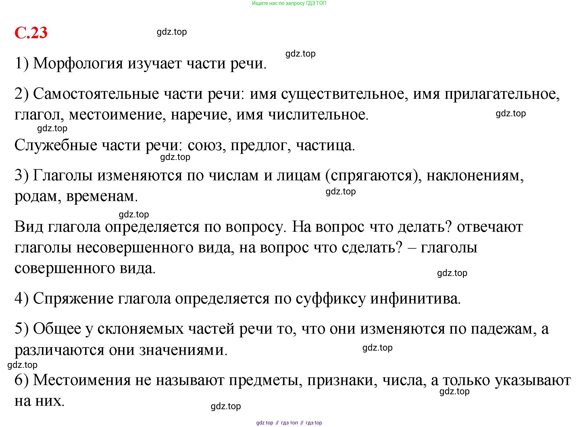 Русский язык, 7 класс Учебник, авторы: Баранов Михаил Трофимович, Ладыженская Таиса Алексеевна, Тростенцова Лидия Александровна, Ладыженская Наталия Вениаминовна, Александрова Ольга Макаровна, Дейкина Алевтина Дмитриевна, Антонова Любовь Геннадиевна, Григорян Лариса Трофимовна, Кулибаба Иван Иванович, издательство Просвещение, Москва, 2023, зелёного цвета, Часть 1, страница 23, Решение 2 (2024-2027)