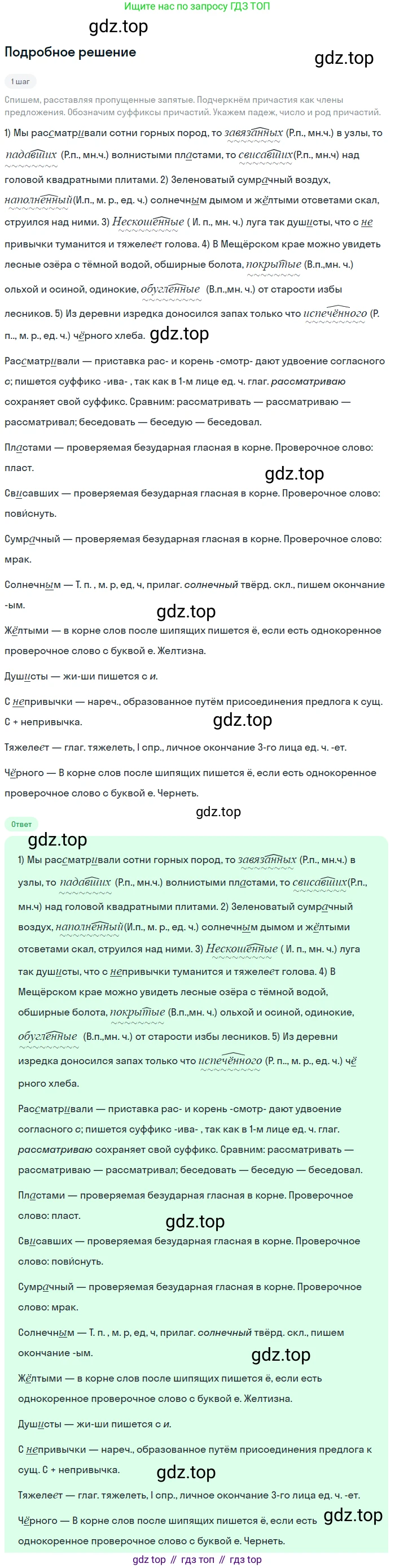Русский язык, 7 класс Учебник, авторы: Баранов Михаил Трофимович, Ладыженская Таиса Алексеевна, Тростенцова Лидия Александровна, Ладыженская Наталия Вениаминовна, Александрова Ольга Макаровна, Дейкина Алевтина Дмитриевна, Антонова Любовь Геннадиевна, Григорян Лариса Трофимовна, Кулибаба Иван Иванович, издательство Просвещение, Москва, 2023, зелёного цвета, Часть 1, страница 120, номер 208, Решение 3 (2024-2027)