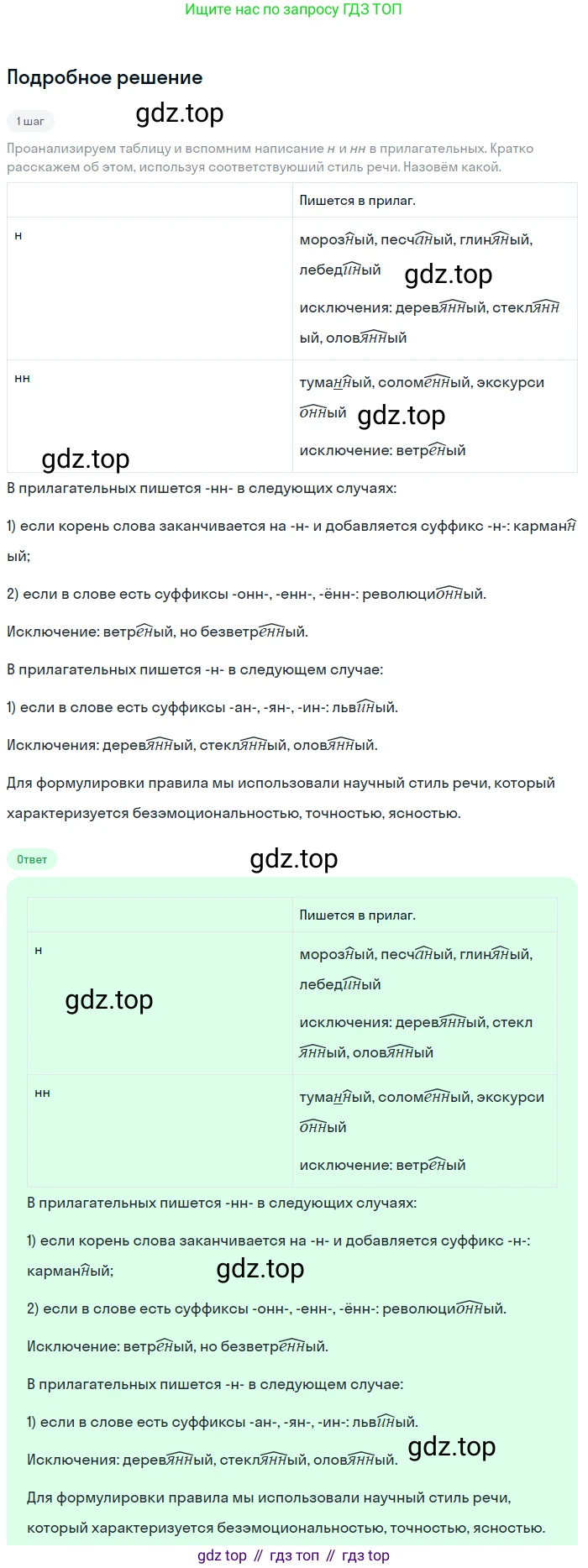 Русский язык, 7 класс Учебник, авторы: Баранов Михаил Трофимович, Ладыженская Таиса Алексеевна, Тростенцова Лидия Александровна, Ладыженская Наталия Вениаминовна, Александрова Ольга Макаровна, Дейкина Алевтина Дмитриевна, Антонова Любовь Геннадиевна, Григорян Лариса Трофимовна, Кулибаба Иван Иванович, издательство Просвещение, Москва, 2023, зелёного цвета, Часть 1, страница 121, номер 209, Решение 3 (2024-2027)